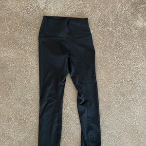 Black women’s lulu lemon black leggings